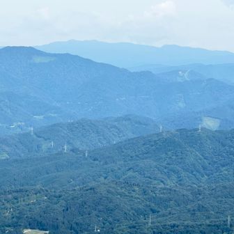 奥に金剛堂山👀
雪山が最高に楽しかったお山😁