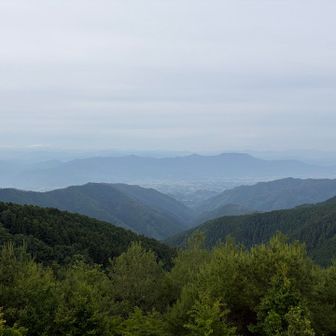 紀ノ川側。龍門山かな？