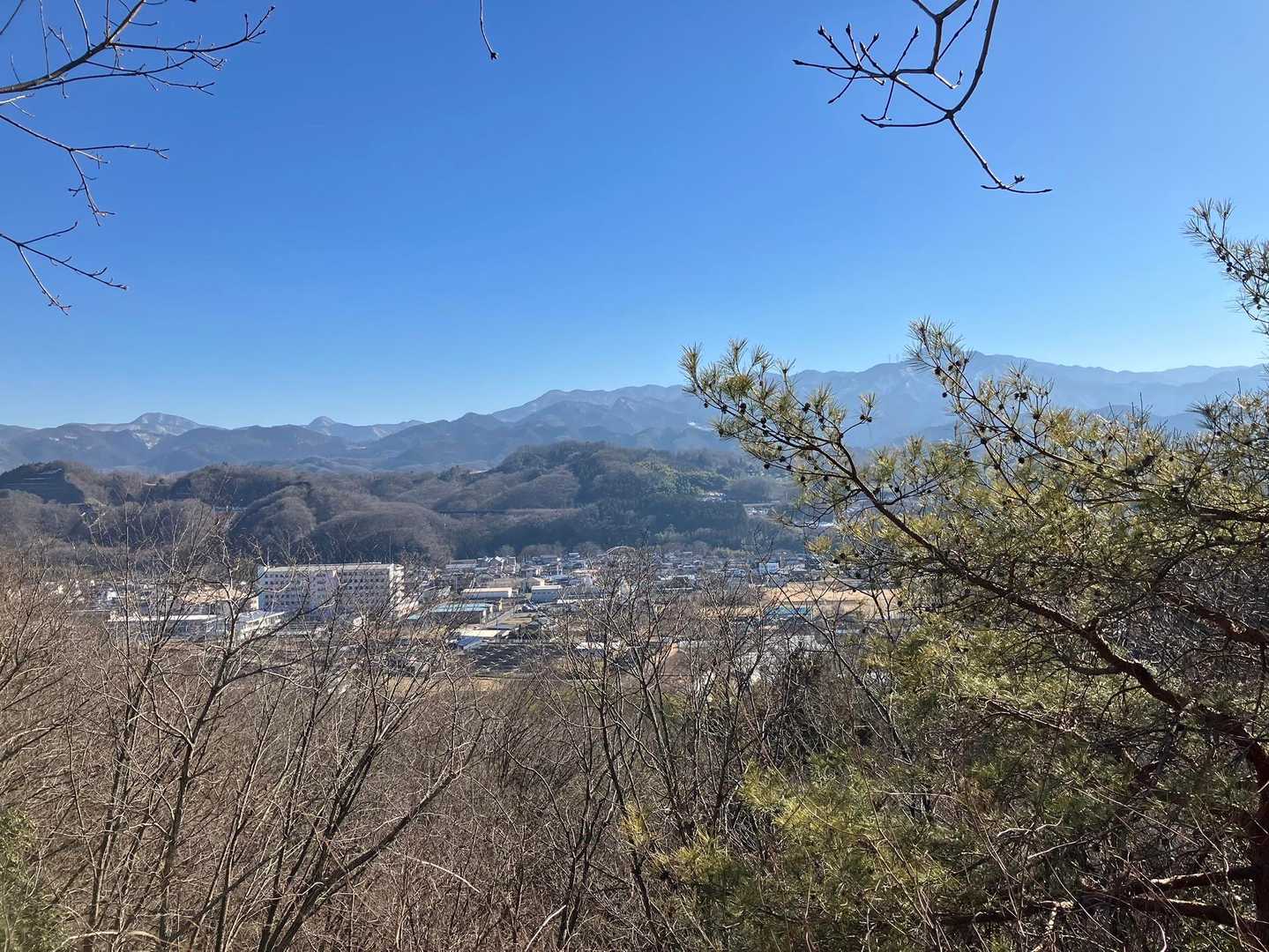 神成山ハイキングコース入口-神成山 往復コースの写真