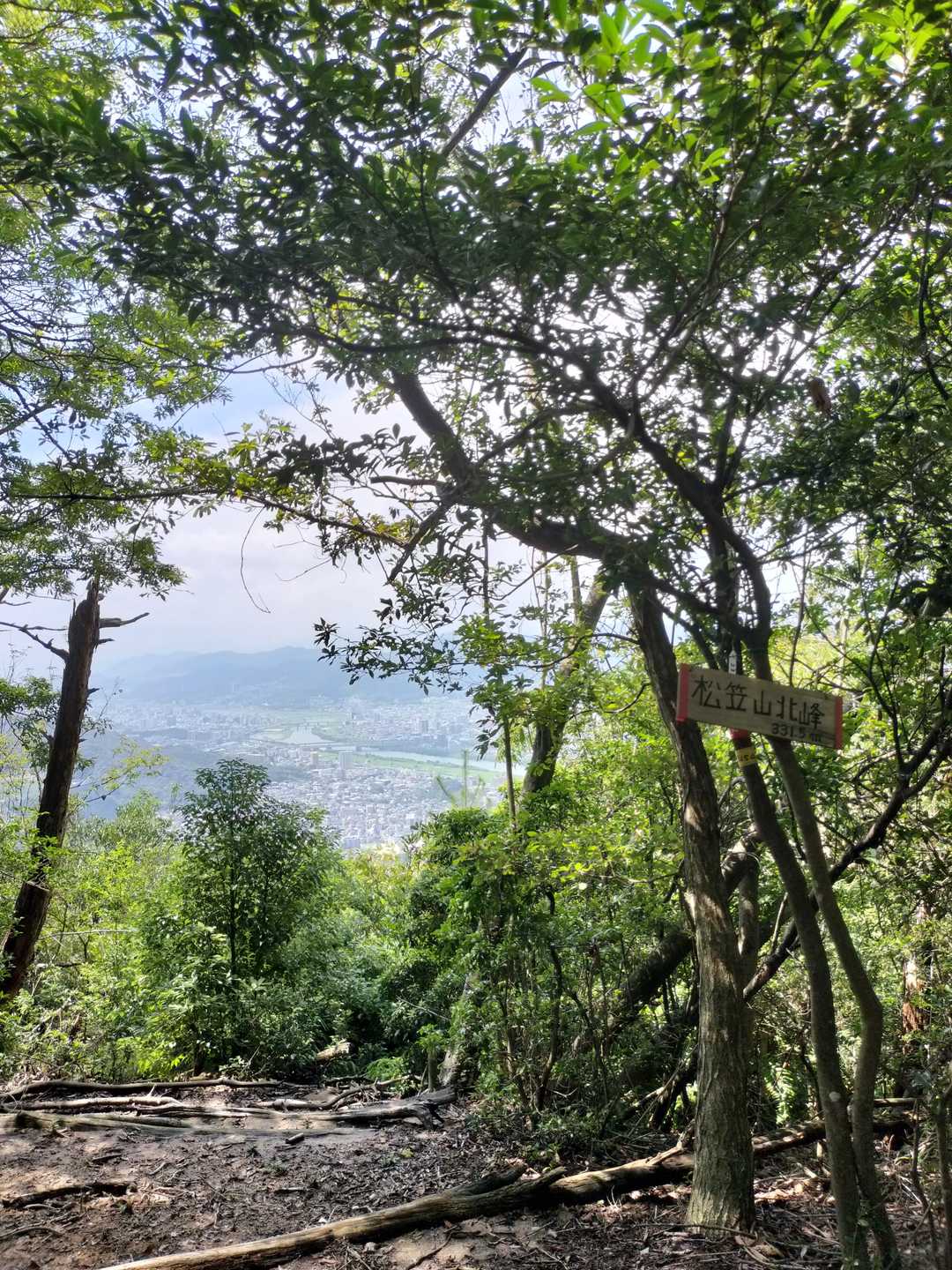 歩行再開し北峰