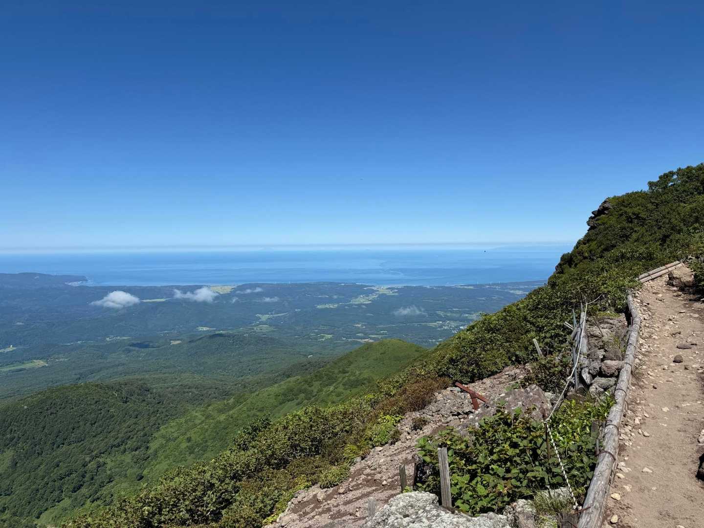リフト九合目-岩木山 往復コースの写真