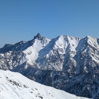 槍ヶ岳も近い🤩
