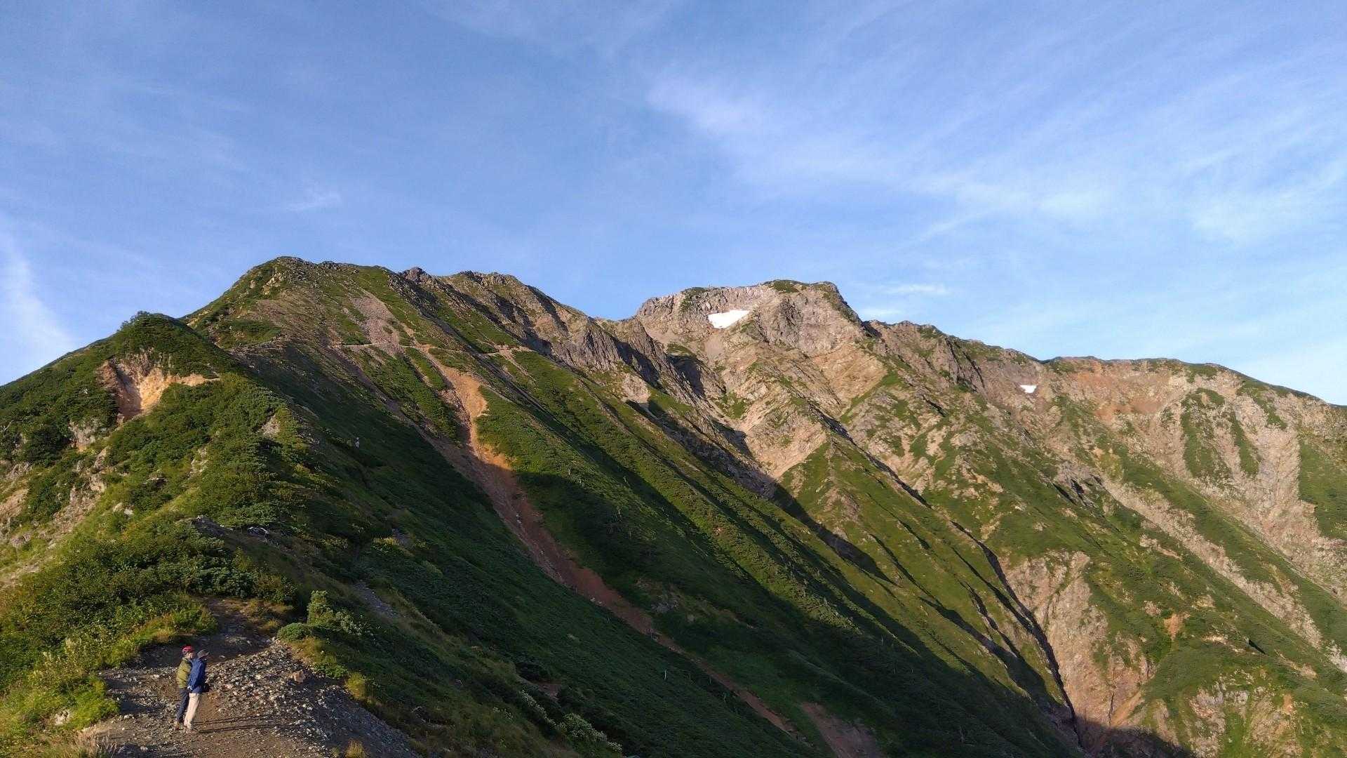 後立山連峰への人気ルート・八方尾根と遠見尾根を歩く展望自慢の縦走路の写真