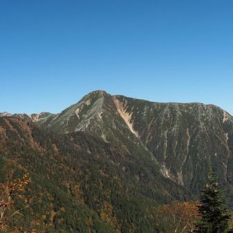 間違い無く常念岳