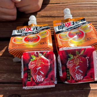 扇山過ぎた辺りで応援📣になんとお仲間様がサプライズ登場🥹富幕山で嬉しい差し入れを眺めて♪