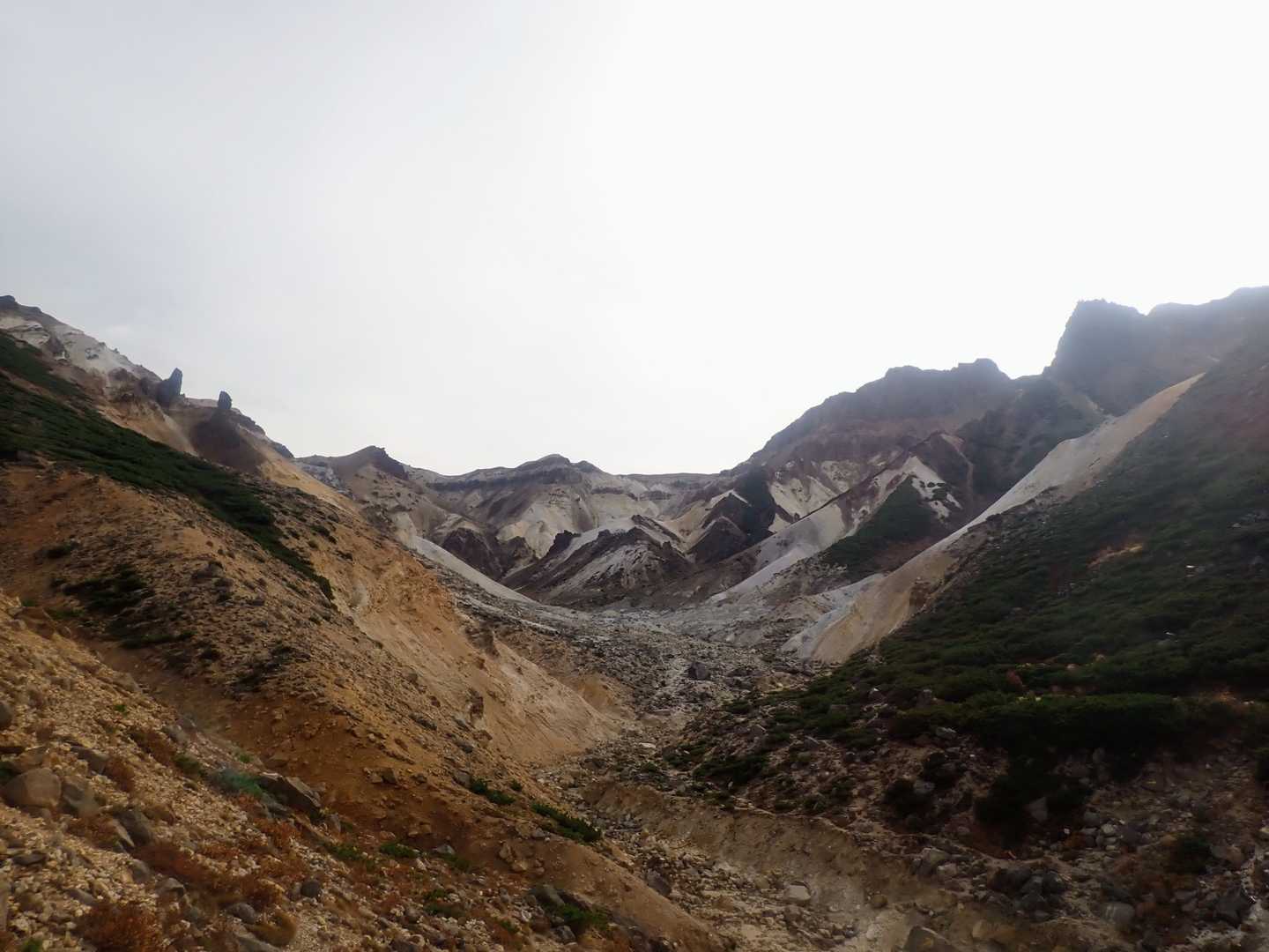 上ホロカメットク山 往復コースの写真