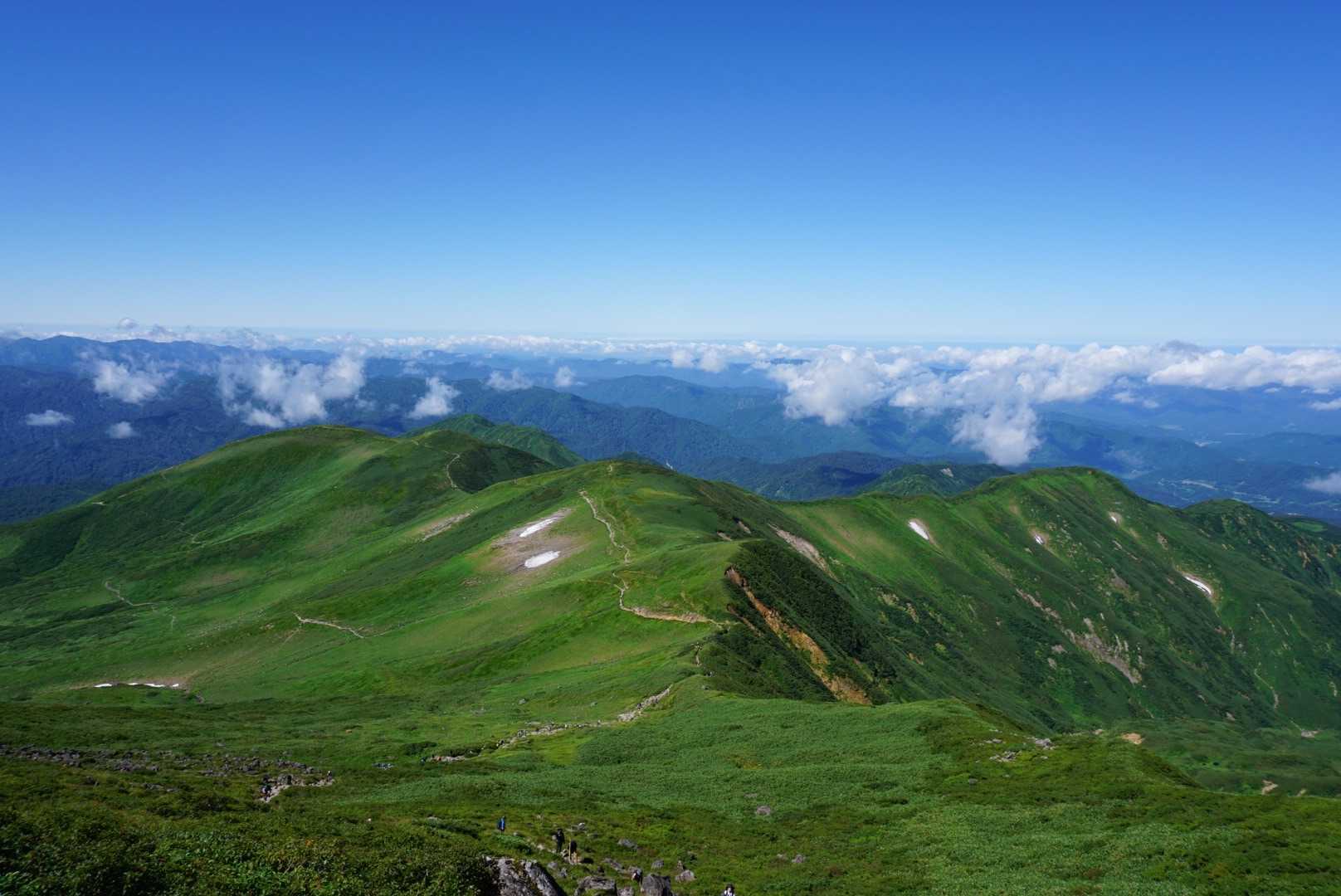 リフト上駅-姥ヶ岳-月山 周回コースの写真