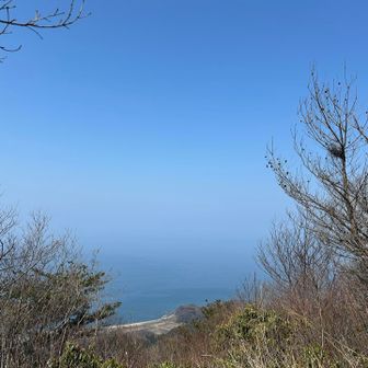 海が見えるお山、いいね👍