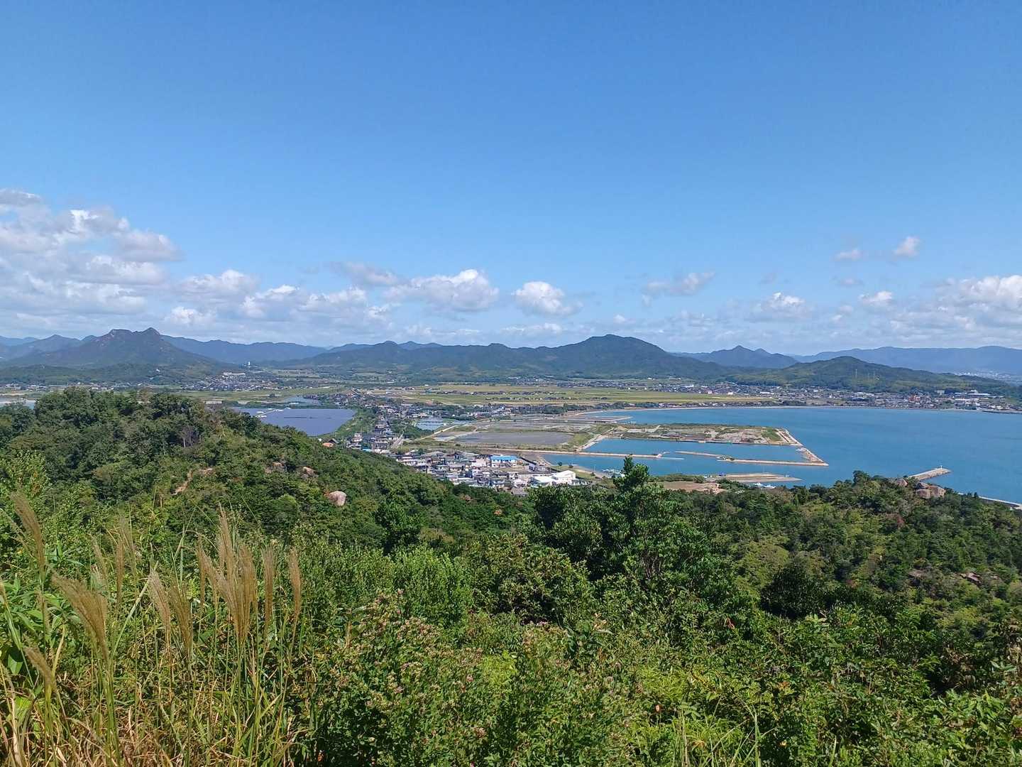 登山道入口-長浜山-岩屋山-兜山古墳入口 往復コースの写真