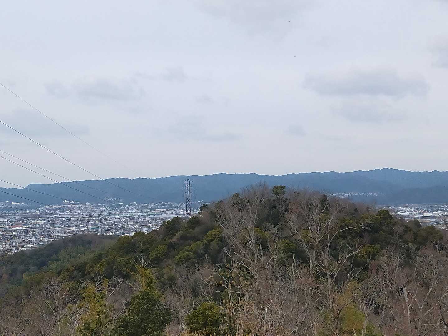 大谷山と紀泉アルプス✌️