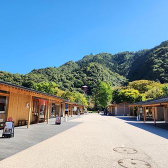 岐阜城楽市。
まだお昼前なので人は少なめです。