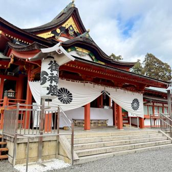 南宮大社通ってゴール
山だけじゃなく人工物撮るのも上手くなりたい