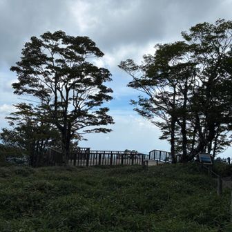 最初の休憩所