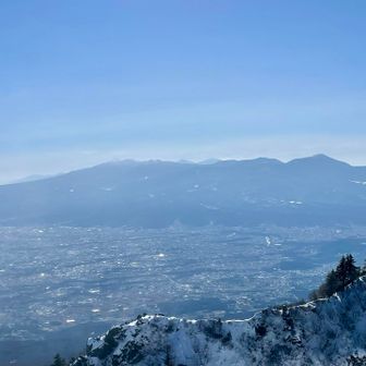 八ヶ岳戻って雲が取れたね☀️