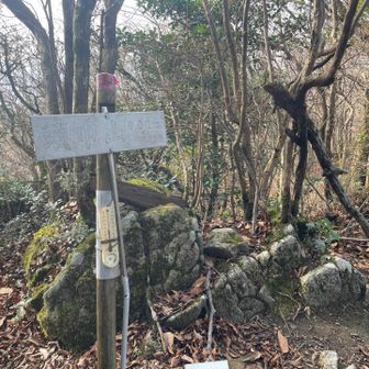 頭巾山に寄り道
気温は一桁で風が吹くと寒さを感じたので稜線ではアウターを着て歩いてました
