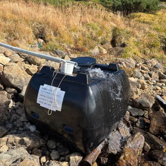 テント場の水場