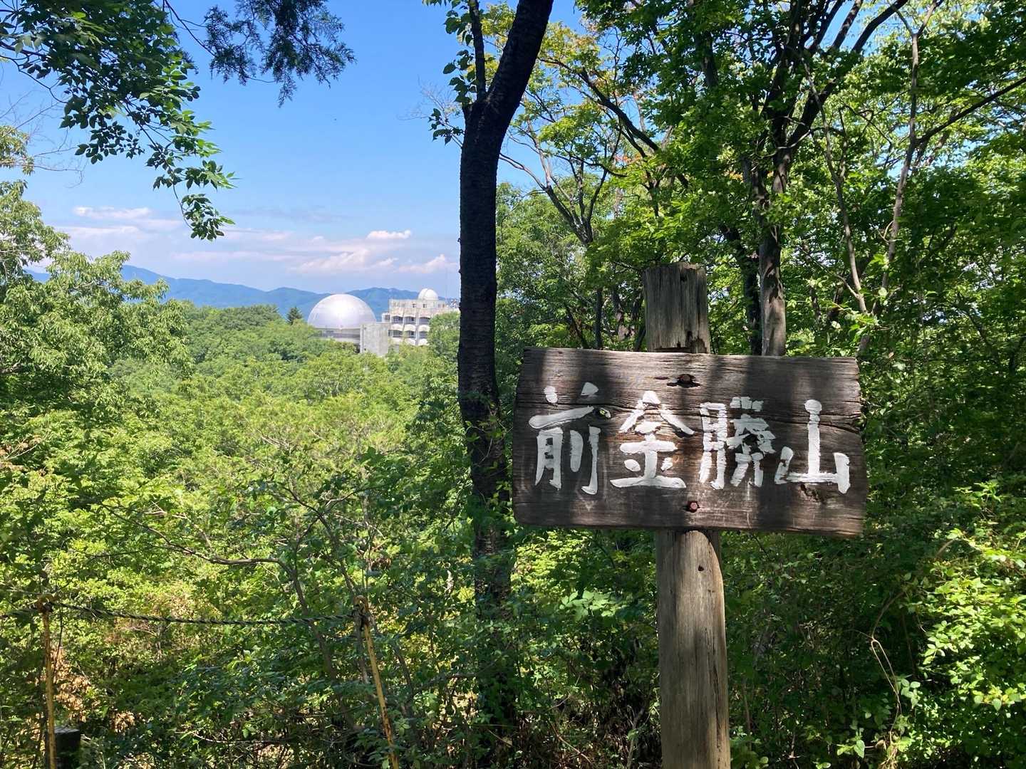 おがわげんきプラザのプラネタリウムが見えます