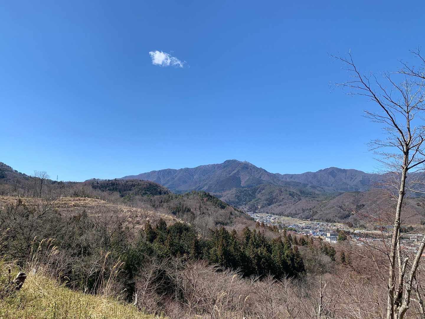 都留アルプス山-天神山-蟻山-都留市駅 縦走コースの写真