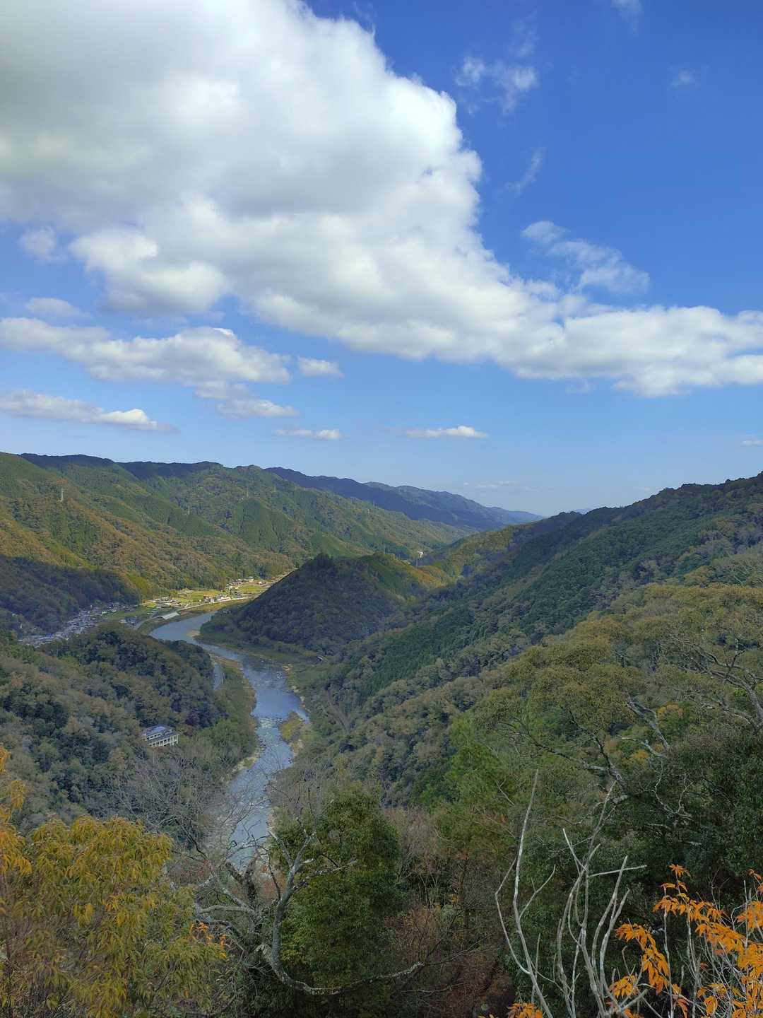 木津川。東を臨む