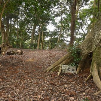 すぐ脇にある二の丸跡。
