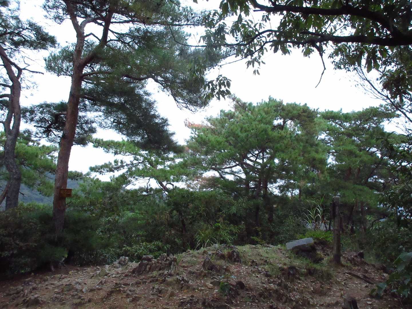 明石山山頂(標高161m)