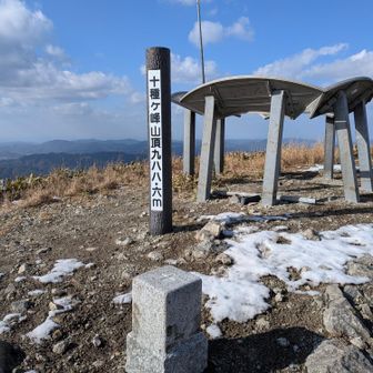 　☝️下山します。