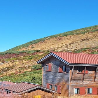 おやつを食べ、水を補充し下山します🥾