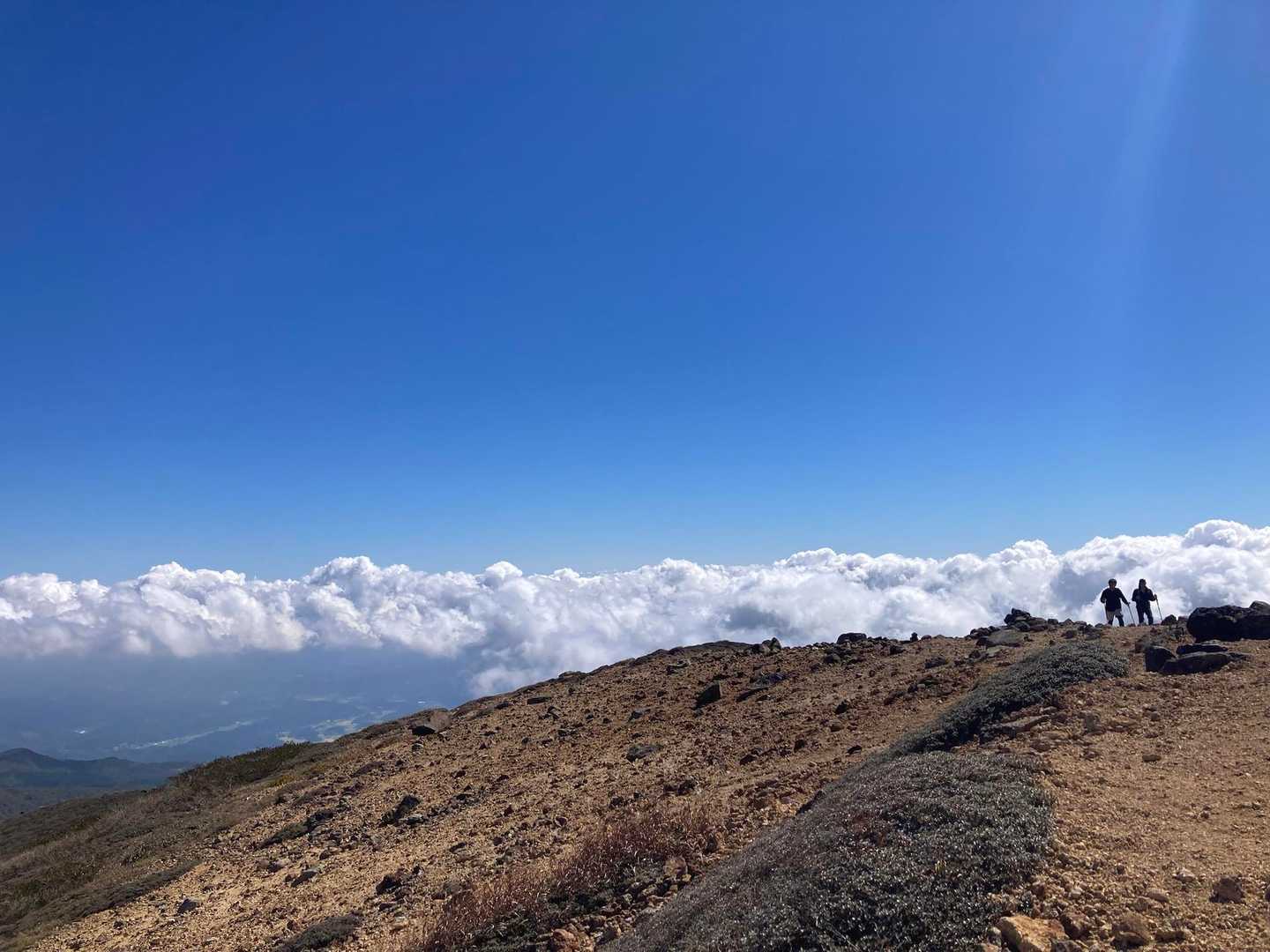 赤川登山口-久住山-中岳-稲星山 往復コースの写真