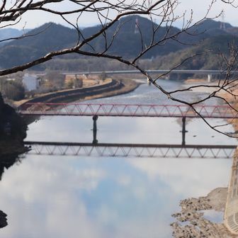 長良川、今日も穏やかですね