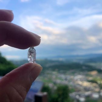 水晶🔮　みーつけた💕🥰
Yさんに水晶🔮を捧げます