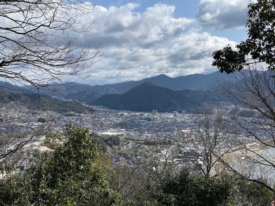 頂上景色を🤳。