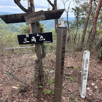 三角点にもタッチしてます