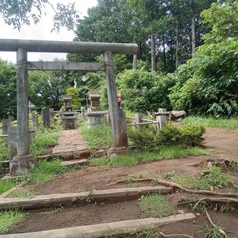 草戸山に
汗ポタポタ…