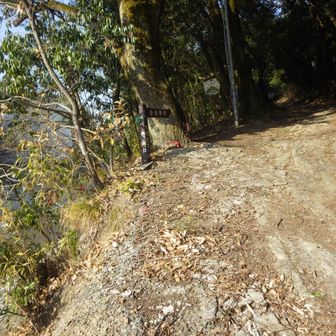 登山道の終点、ここから駅まで街歩き