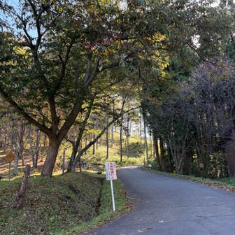 当初の計画では車道？を歩いていくのか―