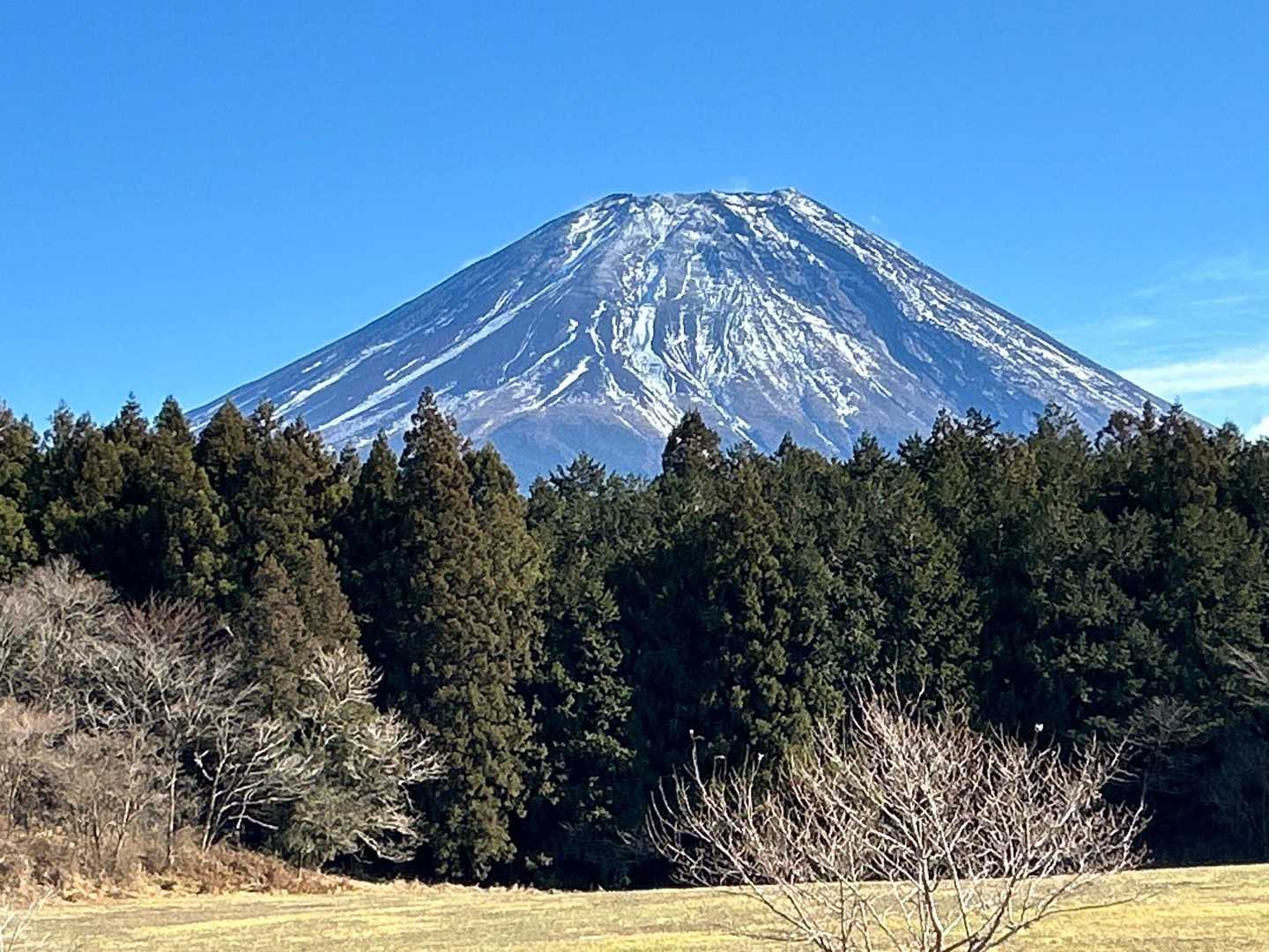 道の駅に戻り、富士山🗻