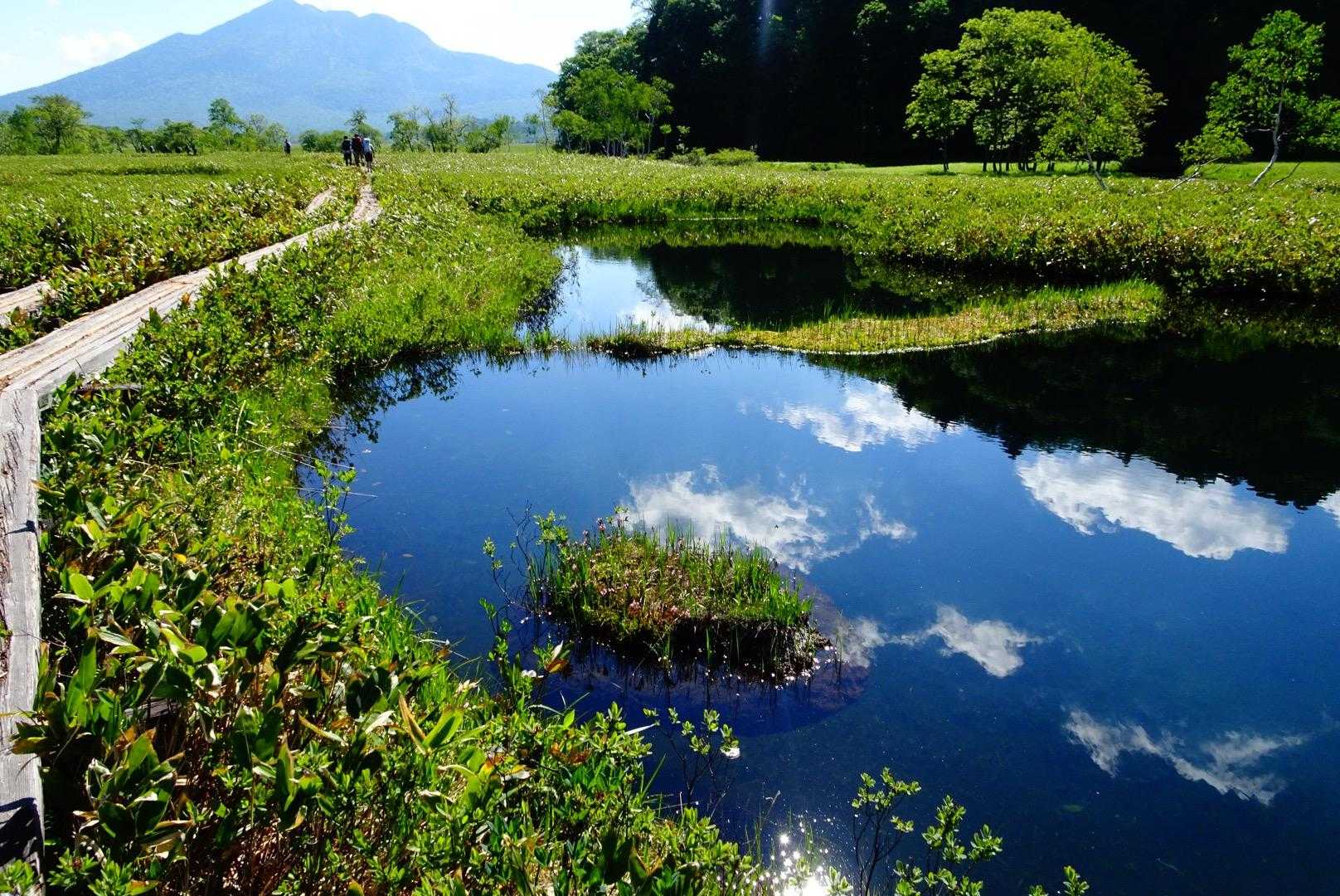 鳩待峠バス停-鳩待峠-燧ヶ岳 往復コースの写真