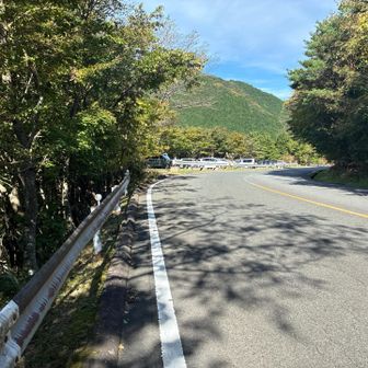 駐車場が見えてきました♪
