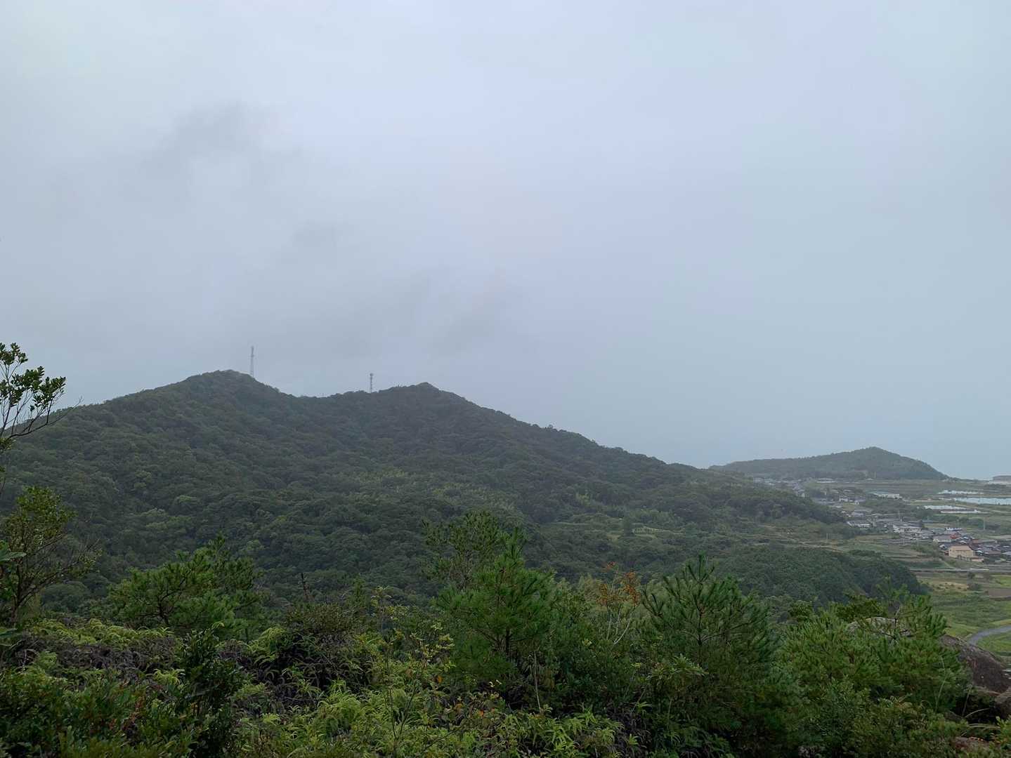 善城寺山-行者嶽 縦走コースの写真