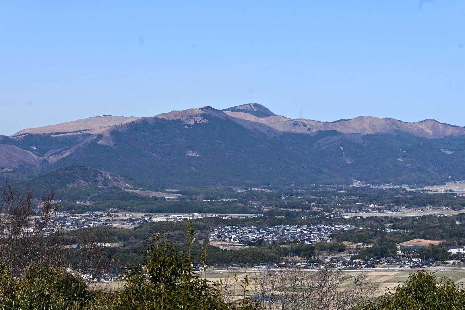 平尾台、貫山が綺麗に見れました🤩