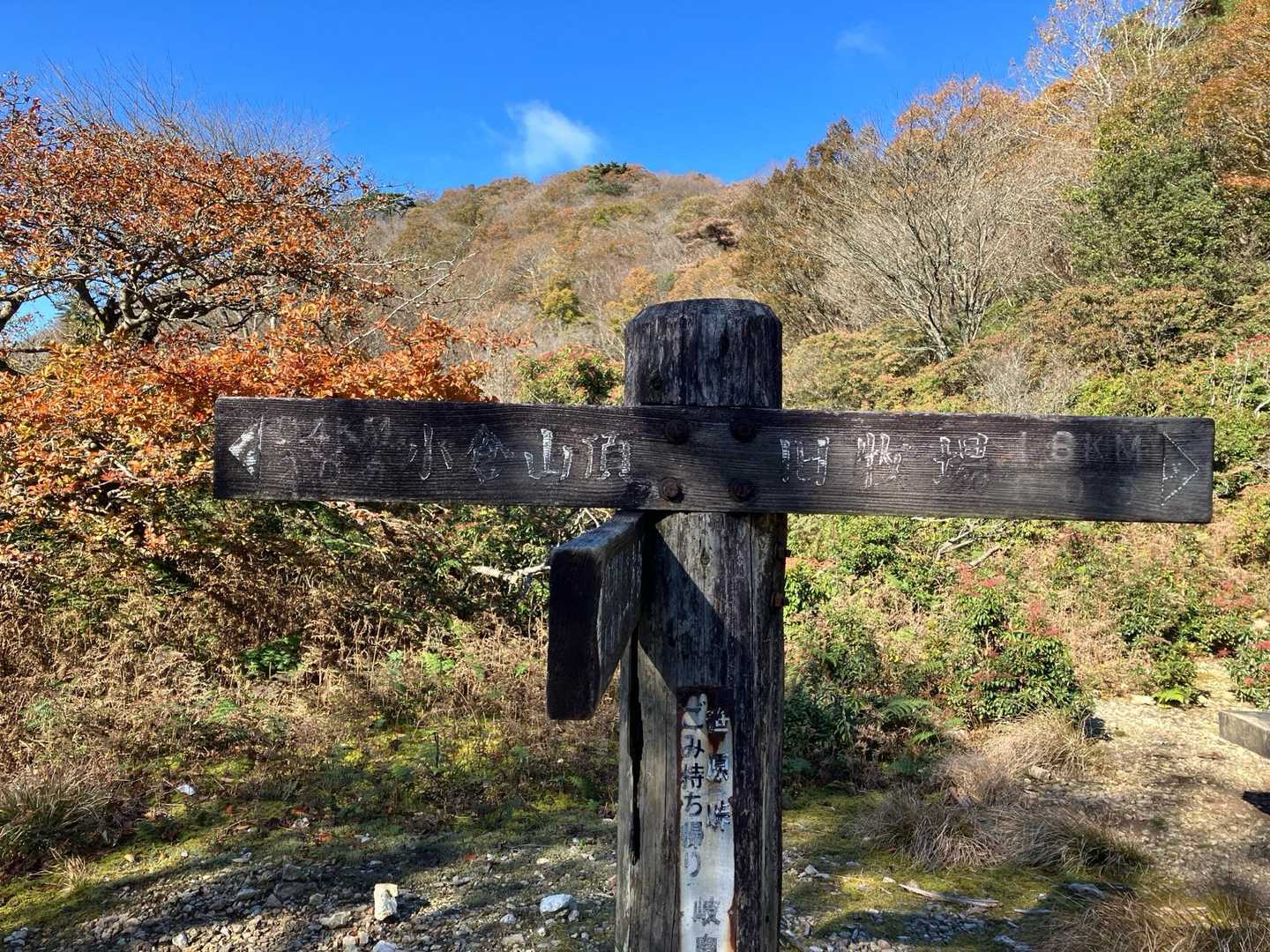 三方山-小倉山-養老山-北尾根P826峰 周回コースの写真