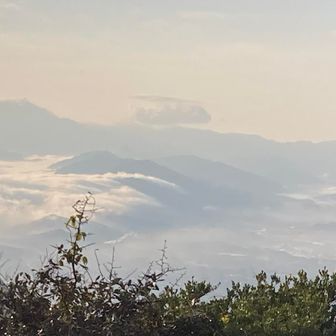 かなり濃い
風がないので動いてない感じ