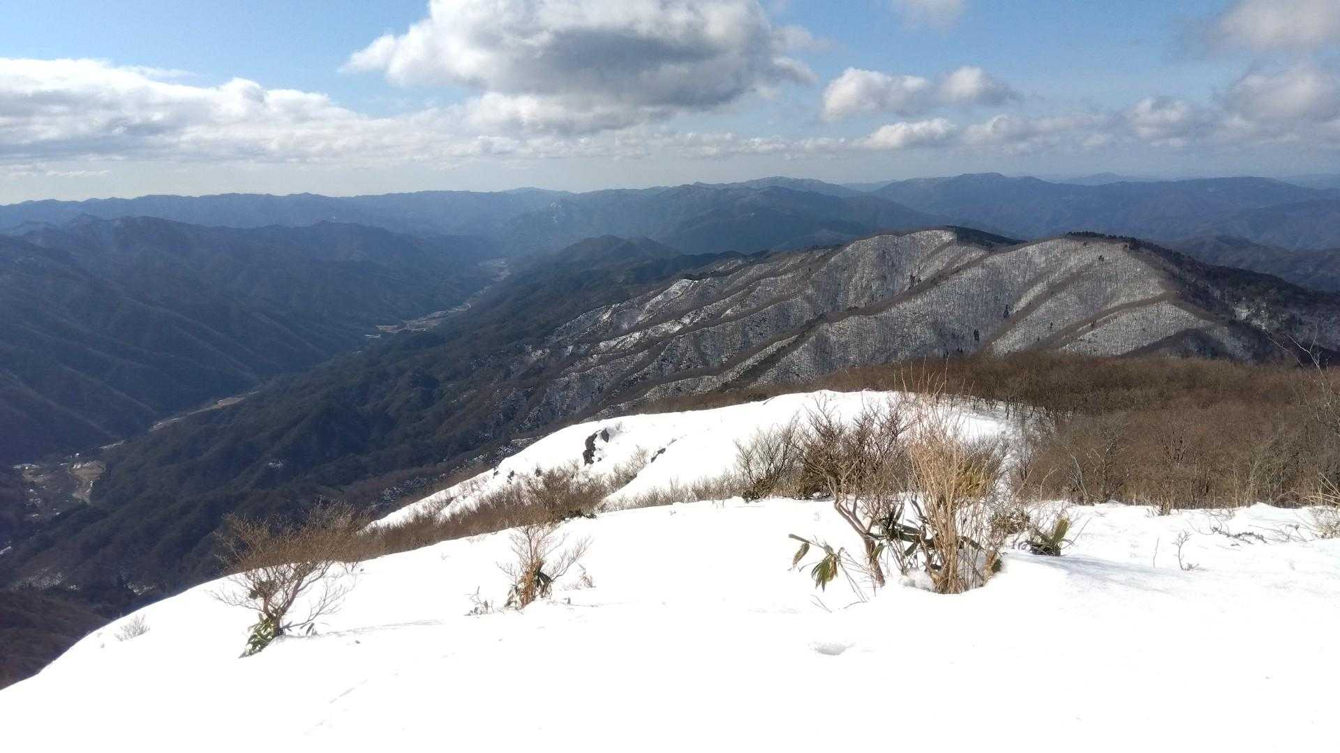 安蔵寺山 往復コースの写真