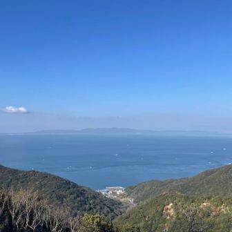 山頂、景色独り占め