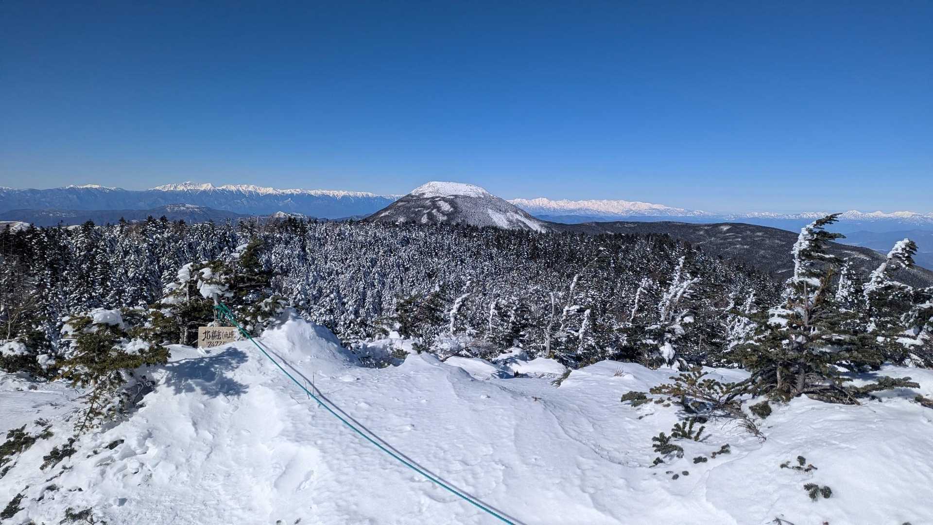 北横岳（南峰）・北横岳（北峰） / Chantaroさんの蓼科山・横岳・縞枯山の活動データ | YAMAP / ヤマップ