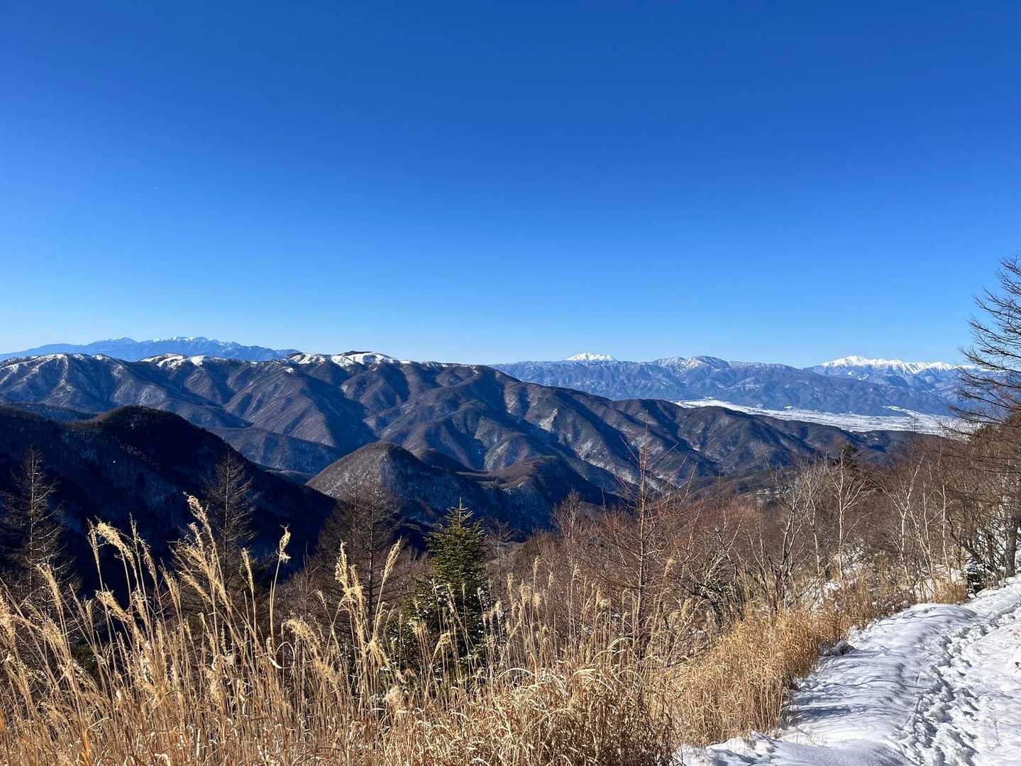 100曲がりコース登山口-茶臼山 周回コースの写真