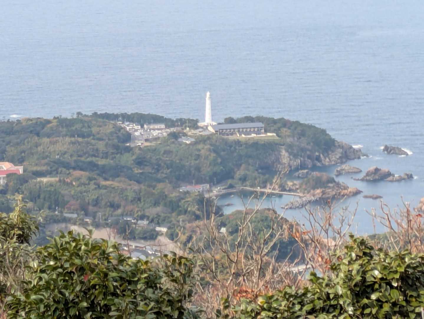 出発した付近にあった灯台🩵