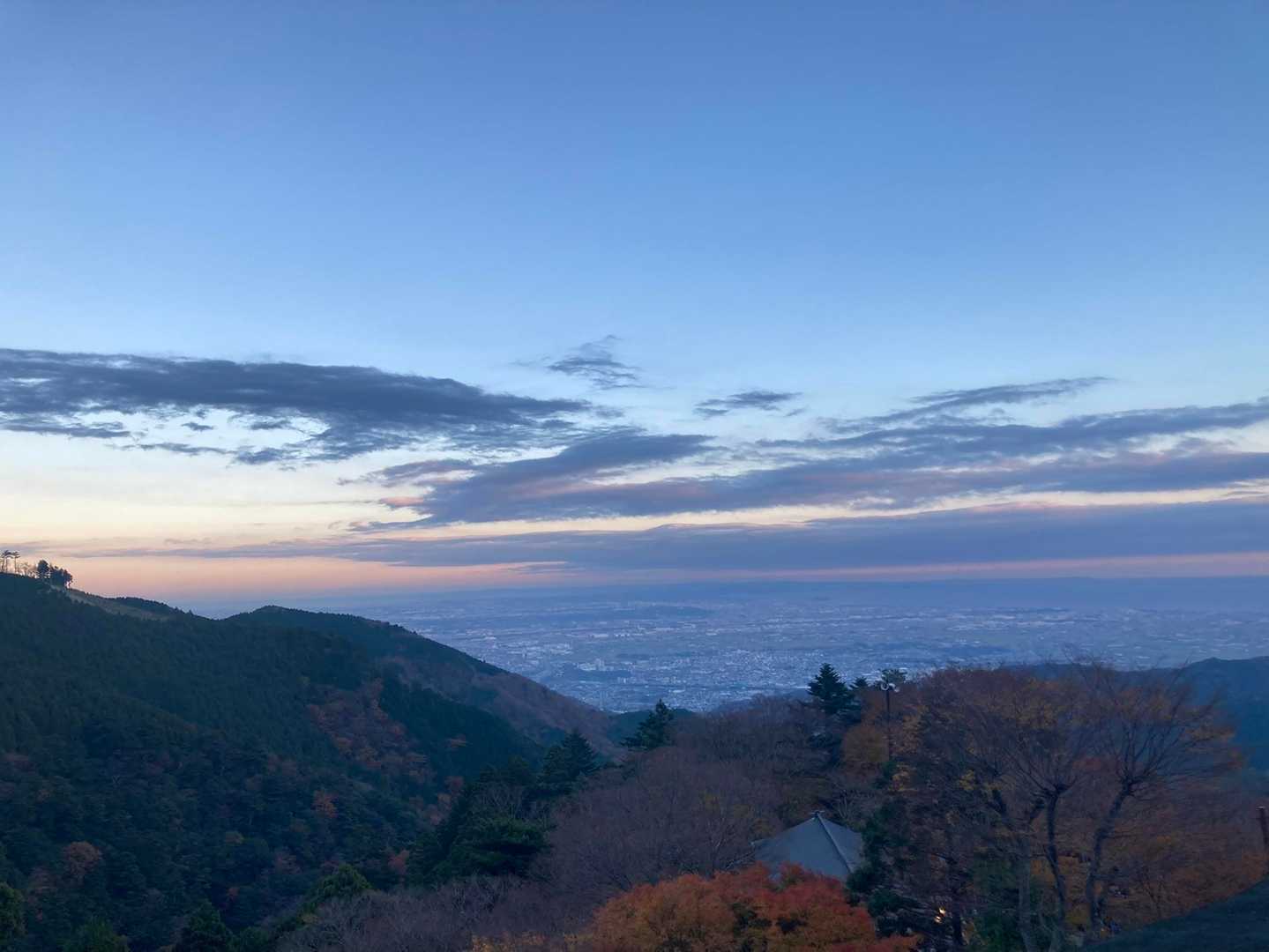 蓑毛バス停-大山-大山寺-大山ケーブルバス停 縦走コースの写真