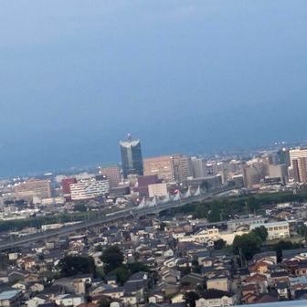 呉羽山展望台から