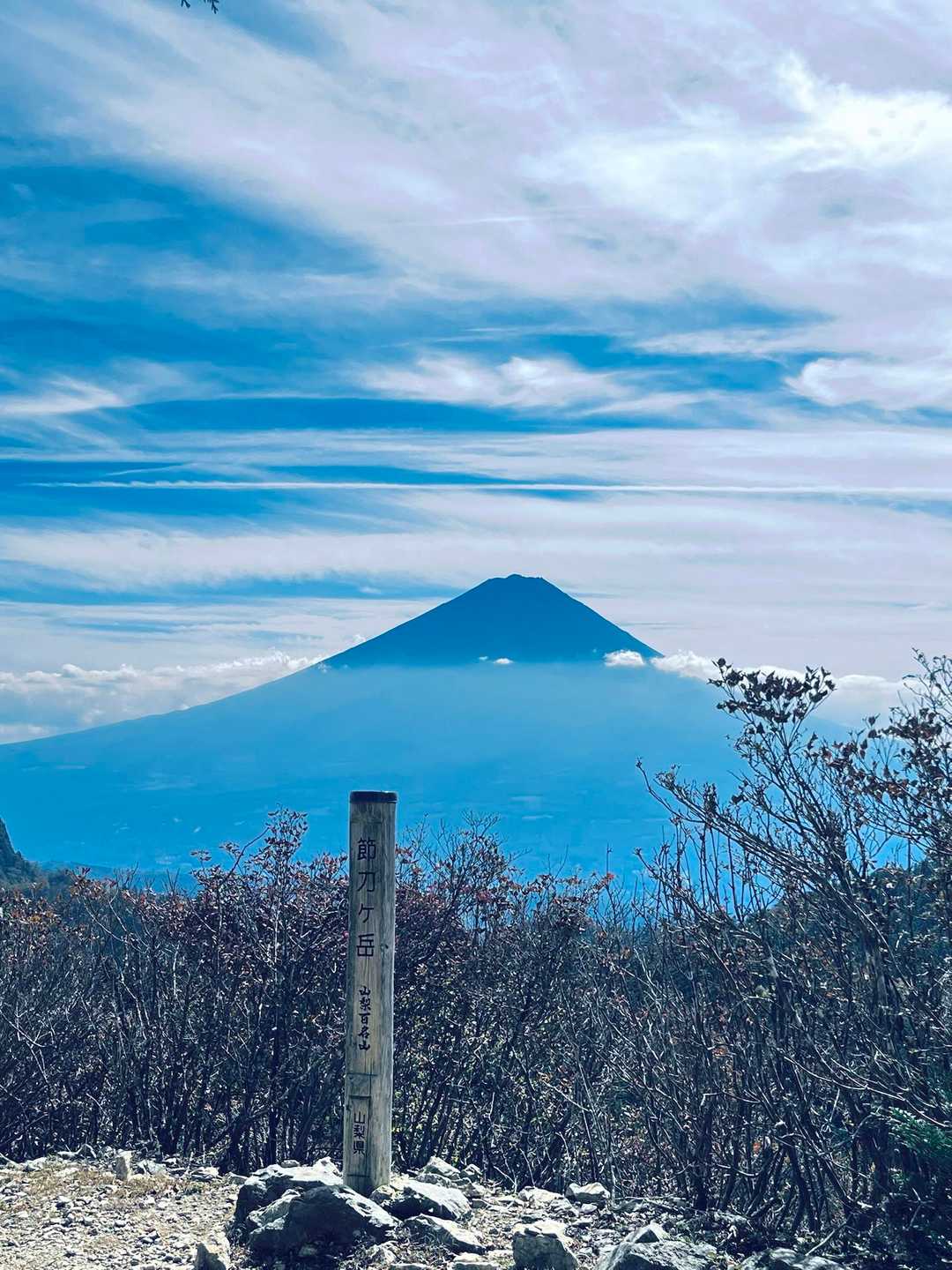 山梨百名山‼️節刀ヶ岳へ / ひろひろの登山データ | YAMAP / ヤマップ